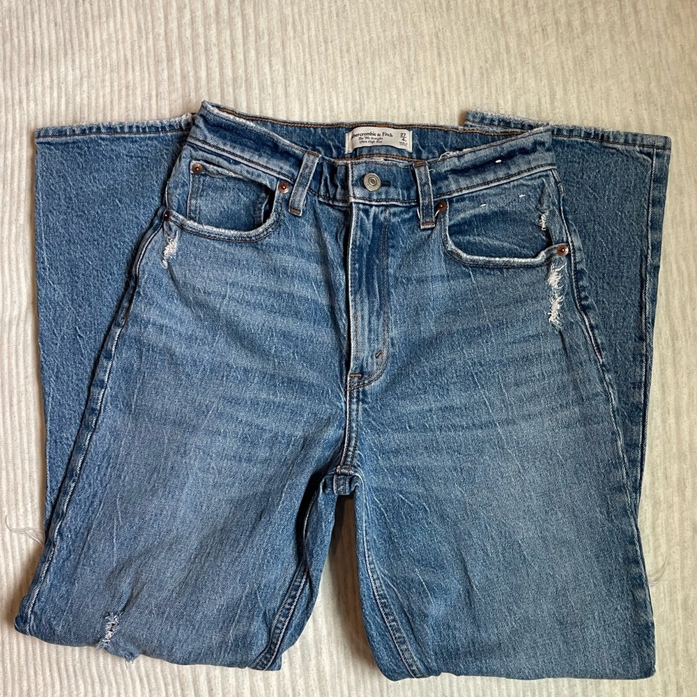 Abercrombie & Fitch Ultra High Ride 90’s Straight